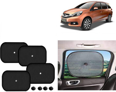 FINCOSTA Side Window Sun Shade For Honda Mobilio(Black)