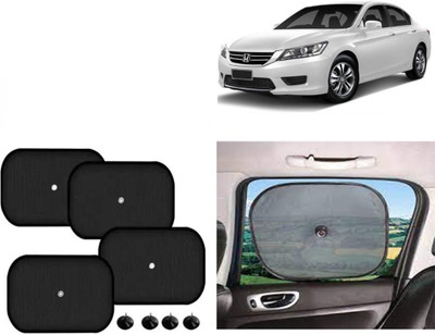 FINCOSTA Side Window Sun Shade For Honda Accord(Black)
