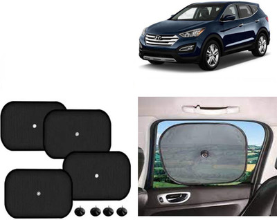 FINCOSTA Side Window Sun Shade For Hyundai SantaFe(Black)