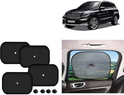 FINCOSTA Side Window Sun Shade For Mercedes Benz M-Class(Black)