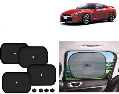 FINCOSTA Side Window Sun Shade For Nissan GTRNew(Black)