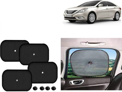 FINCOSTA Side Window Sun Shade For Hyundai Sonata Embera(Black)