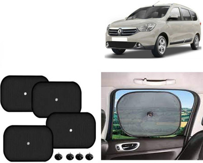 FINCOSTA Side Window Sun Shade For Renault Lodgy(Black)