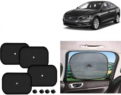 FINCOSTA Side Window Sun Shade For Volvo S60(Black)