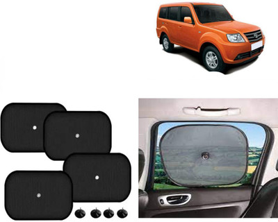FINCOSTA Side Window Sun Shade For Tata Grand Dicor(Black)