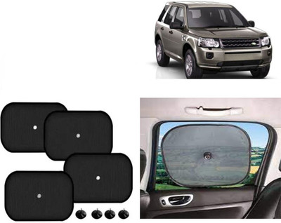 FINCOSTA Side Window Sun Shade For Land Rover Freelander 2(Black)