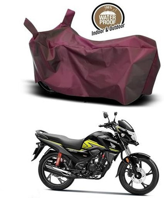 KEDIT Two Wheeler Cover for Honda(SP 125, Maroon)