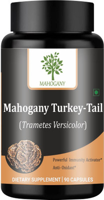 MAHOGANY Turkey Tail Extract Capsules(90 Capsules)