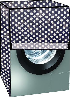 KVAR Front Loading Washing Machine  Cover(Width: 70 cm, Blue, White)