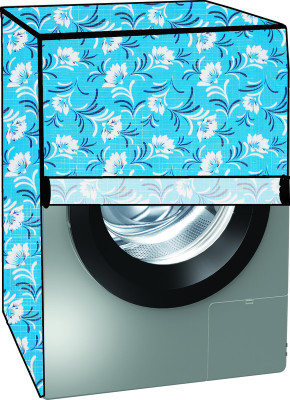 KVAR Front Loading Washing Machine  Cover(Width: 66 cm, Sky Blue, White)