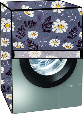 KVAR Front Loading Washing Machine  Cover(Width: 67 cm, Gray, White)