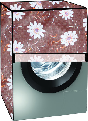 KVAR Front Loading Washing Machine  Cover(Width: 69 cm, Brown, White)