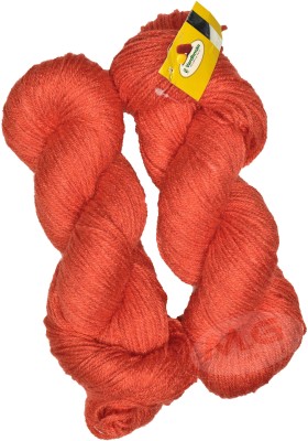 KNIT KING Represents H VARDHMAN Knitting Yarn Wool Li Orange 500 gm Art-DBD