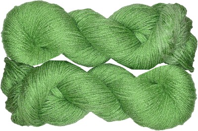 Simi Enterprise Represents H VARDHMAN Knitting Yarn Wool Li Apple Green 300 gm Art-DBG