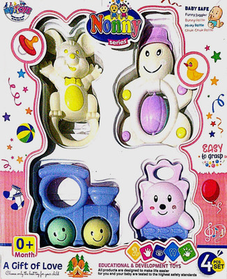 RIGHT SEARCH Rattle Toy Set For Kids Rattle(Multicolor)
