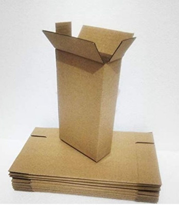 MM WILL CARE Corrugated Paper Packaging Box(Pack of 50 Brown)