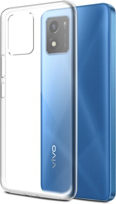 Nainz Back Cover for Vivo Y01(Transparent, Grip Case, Silicon, Pack of: 1)