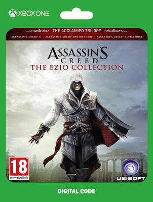 Assassin's Creed - Triple pack ( Assassin’s Creed II+ Brotherhood+ Revelations) Bundle Edition(Code in the Box - for Xbox One) Assassin's Creed - Triple pack ( Assassin’s Creed II+ Brotherhood+ Revelations) Bundle Edition(Code in the Box - for Xbox One)