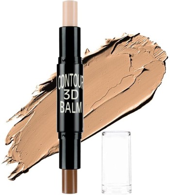 AGLEY Best 3D BALM CONTOUR HIGHLIGHTER CONCEALER STICK Pack Of 1 Concealer(MULTICOLOR, 10 g)