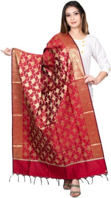 The SDF India Art Silk Woven Women Dupatta