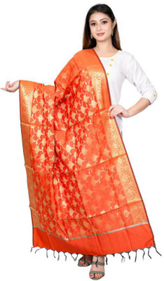 The SDF India Art Silk Woven Women Dupatta