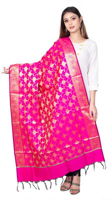 The SDF India Art Silk Woven Women Dupatta