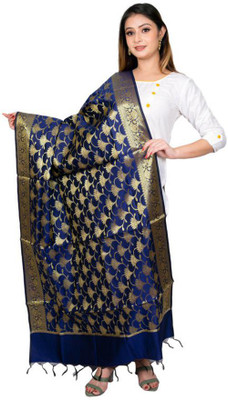 The SDF India Art Silk Woven Women Dupatta