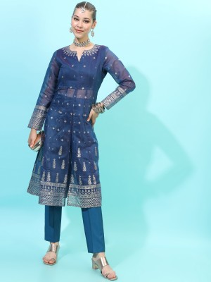 Vishudh Women Kurta Pant Set