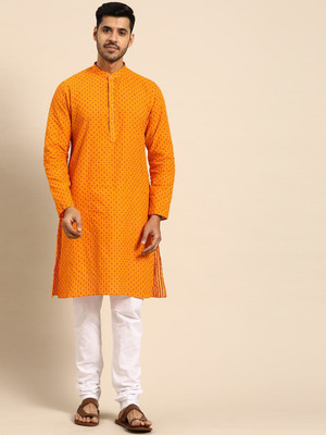 ANOUK Men Kurta Churidar Set