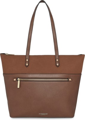 ACCESSORIZE LONDON Women Tan Tote