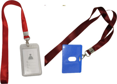 Dey 's stationery store Ethylene Vinyl Acetate ID Badge Holder(Pack of 2)