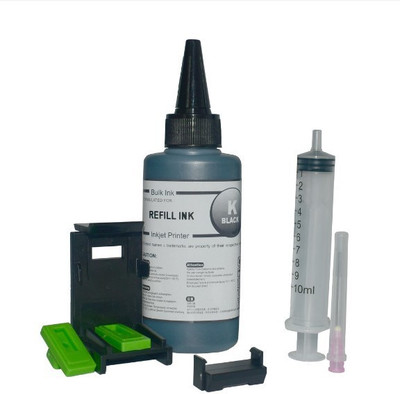 QUINK HP 803 Ink Cartridge and HP 805 802 678 901 818 21 22 680 27 703 704 685 862 920 Black Ink Bottle