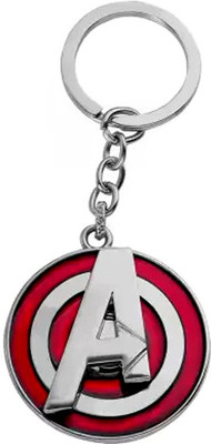 Meeko.com Good quality Avengers Logo Rotating Spinner Keyring Key Chain