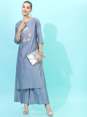 Vishudh Women Kurta Palazzo Set