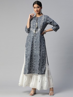 SVARCHI Women Kurta Sharara Set