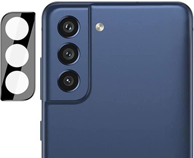 ELEF Back Camera Lens Glass Protector for Samsung Galaxy S21FE Premium Quality 0.3MM Edge to Edge Camera Real Glass(Pack of: 1)
