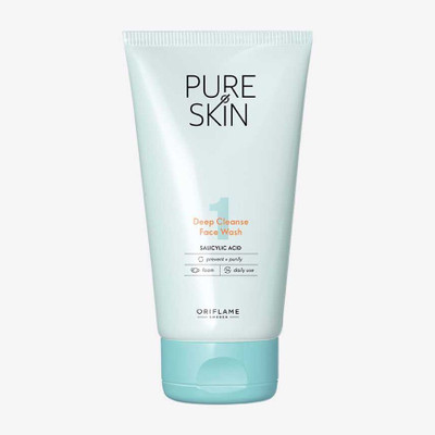 Oriflame Pure Skin Deep Cleanser Face Wash (150ml)(150 ml)