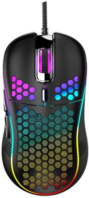 Tobo Wired Gaming Mouse, RGB Backlight and 7200 Adjustable DPI, Ergonomic Lightweight Wired Ambidextrous Optical  Gaming Mouse(USB 3.0, Black)