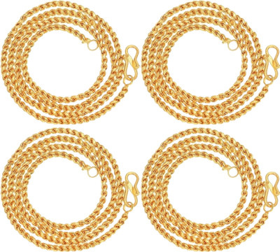 P R Production Gold-plated Plated Alloy Chain