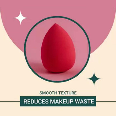 AMOSFIA 3D Makeup Sponge For Face Makeup
