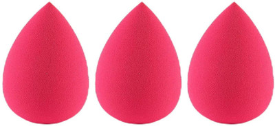J & H imported Face Makeup Sponges (Pack of 3, Random Color)