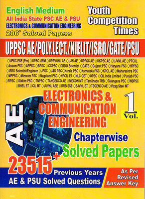 AE Electronics & Communication Engineering Volume-1 Chapterwise Solved Papers(Paperback, YCT)