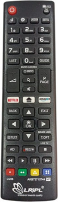 Akshita 096 TV Compatible For LED LCD Plasma 3D TV Universal Remote Control LG Remote Controller(Black)