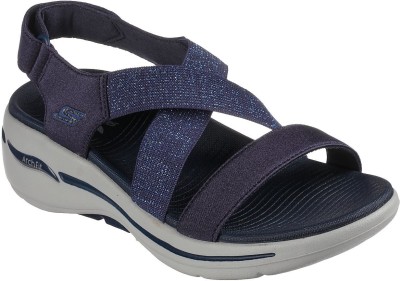 Skechers Women Wedges(Navy , 4)