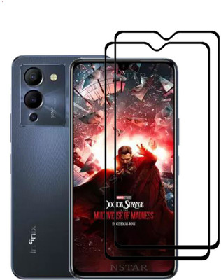 NSTAR Edge To Edge Tempered Glass for Infinix Note 12 TURBO(Pack of 2)