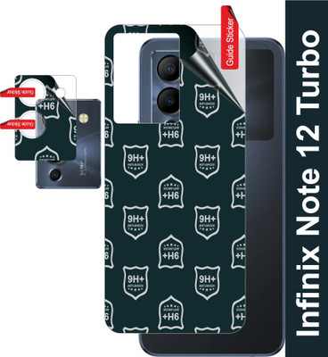 TRUSTin.ONLINE Impossible Screen Guard for Infinix Note 12 Turbo, Note 12 Turbo(Pack of 2)