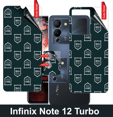 TRUSTin.ONLINE Impossible Screen Guard for Infinix Note 12 Turbo, Note 12 Turbo(Pack of 3)