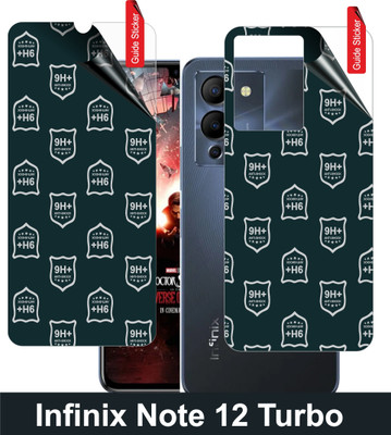 TRUSTin.ONLINE Impossible Screen Guard for Infinix Note 12 Turbo, Note 12 Turbo(Pack of 2)