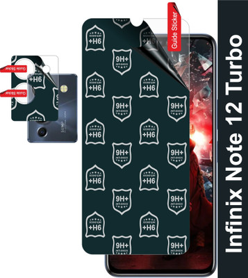 TRUSTin.ONLINE Impossible Screen Guard for Infinix Note 12 Turbo, Note 12 Turbo(Pack of 2)