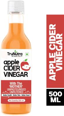 TruNutra Apple cider vinegar with the goodness of mother for weight loss Vinegar